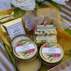 Lemon Luxury Spa Soap Gift